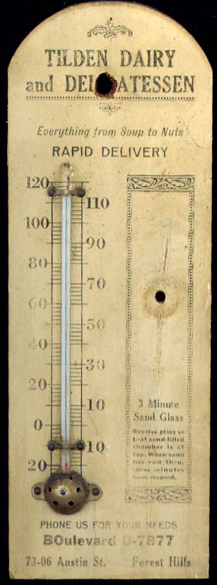 The forgotten art of advertising thermometers - Queens Ledger