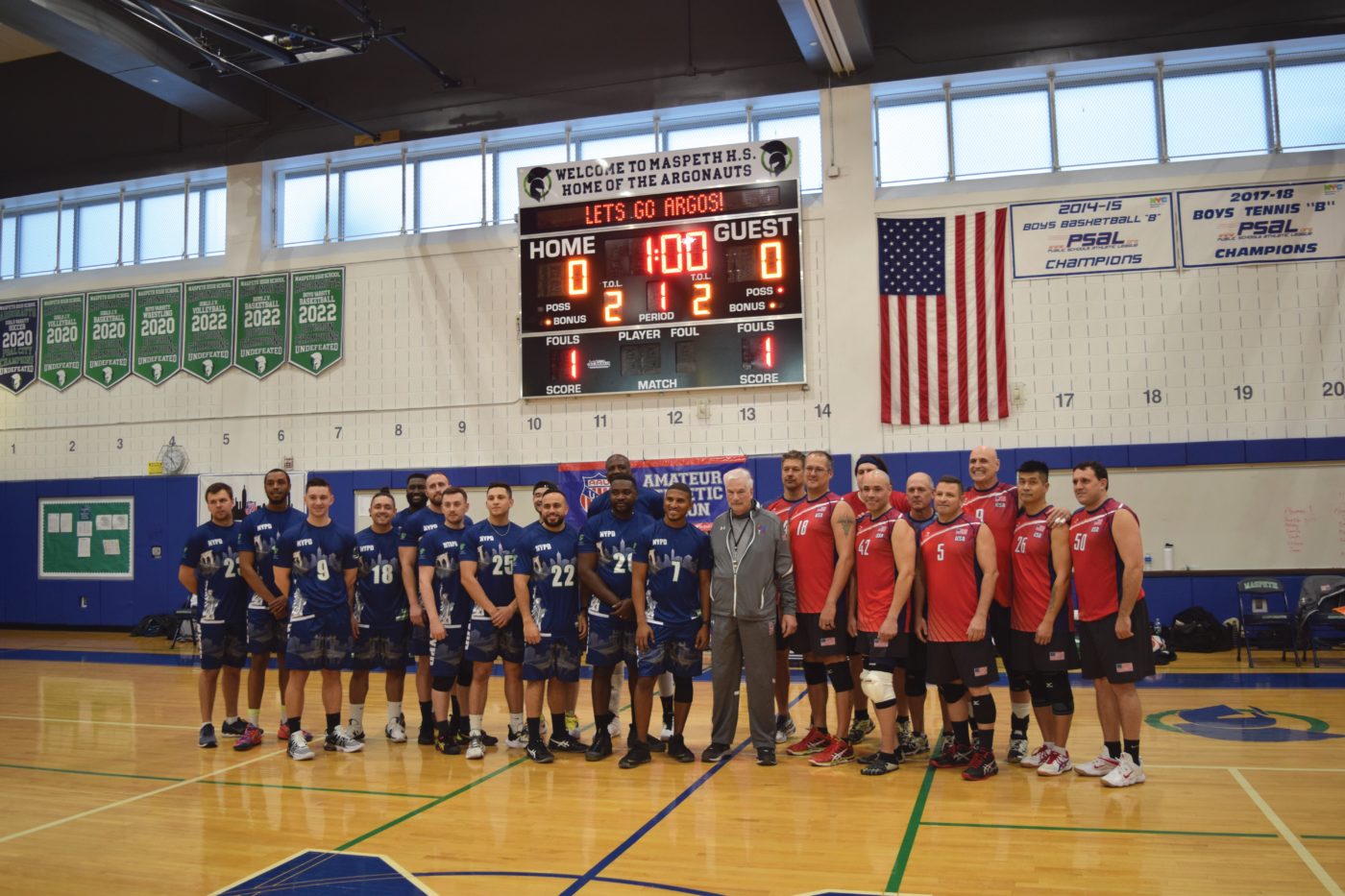 NYPD, FDNY go headtohead in 2nd annual volleyball game Queens Ledger