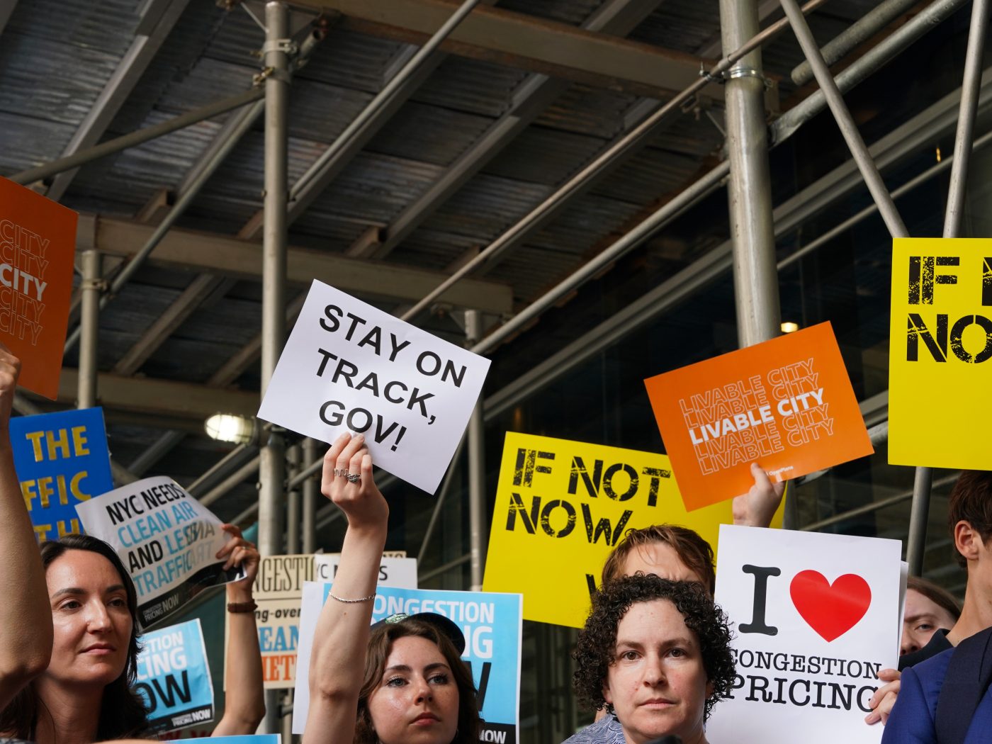 Protest Erupts At Hochul’s Office Against The Delay Of Congestion ...