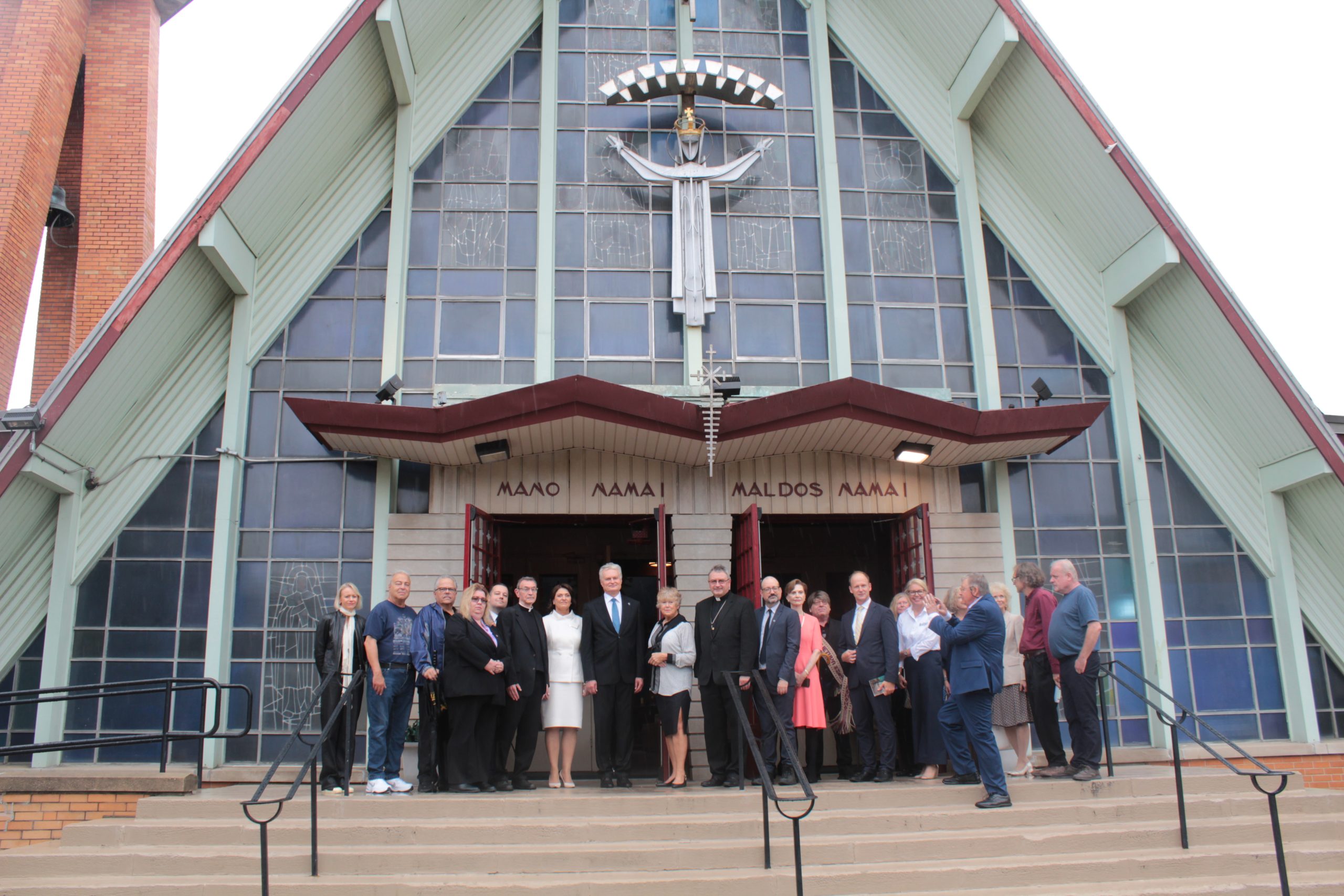 Lithuanian President Visits Maspeth Church Facing Closure